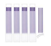 QUARKZMAN 24 Pièces Mine Crayon Chantier, 2.8mm Crayon de Chantier, Recharges de Crayons de Charpentier, Mines de Crayons de Menuisier, outils pour le marquage architectural (Violet)