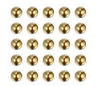QUARKZMAN 24pcs 10mm Précision Solide Laiton Roulement Balles pour Roulements Vannes Décoration