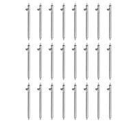 QUARKZMAN 24pcs Barres A Ressort A Liberation Rapide 20mm Diametre 1.5mm Acier Inoxydable Pins De Remplacement pour Bracelet De Montre Pins De Lien pour Attaches De Bracelet De Montre