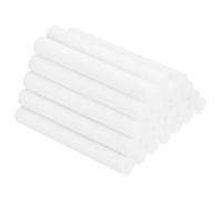 QUARKZMAN 24Pcs Bâtons d’Humidificateur, Bâtons de Recharge de Filtre en Coton Pièces de Remplacement d'Humidificateurs pour Diffuseur d'Arômes, Éponges Recharge Diffuseur Coton 10X80mm