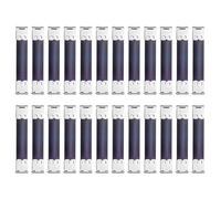 QUARKZMAN 24Pcs Cadre de Sac à Main Flexible en Métal, 8cm/3,1" Cadre de Porte-Monnaie Sac à Main Crochet pour Portefeuille DIY Couture Fabrication de Sac à Main, Argent