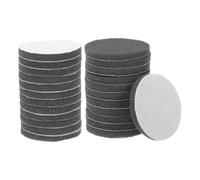 QUARKZMAN 24pcs Pads À Récurer 1200 Grits 4 Pouces Disque De Conditionnement De Surface À Attache Drill Power Brush Pour Nettoyage De Cuisine Maison, Gris Clair