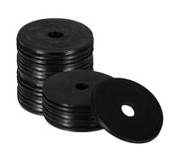 QUARKZMAN 24pcs Rondelles en Caoutchouc Anti-Vibration Épaises, Entretoise Plate Amortisseur Coussins Pour Domestique Connexions Électriques Réparations, 32mm OD x 6mm ID x 2mm Hauteur