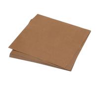 QUARKZMAN 25 Feuilles Origami Papier Double Face Clair Marron 6x6 pouce Carré Feuille pour Art Artisanat Projet, Débutants, Cadeaux Ornementation