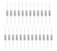 QUARKZMAN 25 Pcs Résistance 68 Ohm, 3 Watts 5% Tolérance Résistance Film Métal Oxyde Axiale, Ignifuge Pour Projets Électroniques Circuits Expérimentations DIY