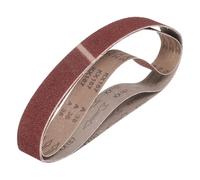 QUARKZMAN 25mm x 1067mm Bandes de Ponçage, 3 Pcs 36 Grains Bande Abrasive en Oxyde D'aluminium pour Travail du Bois, Polissage du Métal, Affûteuse de Couteaux
