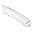 QUARKZMAN 25mm x 30mm 3Pi Transparent Vinyle Tube x 1PCS Plastique Flexible Tuyau Tube pour Industriel Agricole Ingénierie, [PVC]