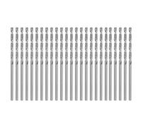 QUARKZMAN 25pcs Micro Mèches À creuser Hélice #46 2.05mm / 0.08" Acier Rapide HSS Mini Outil De Perçage Pour Acier Inoxydable Aluminium Bois Plastique