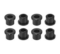 QUARKZMAN 26Pcs Embouts en Caoutchouc 1/2" (12mm) Trou de Perçage, 5/16" (8mm) Trou d'ID Bouchon de Trou de Chapeau Supérieur en Caoutchouc de Silicone Noir Joint d'Étanchéité