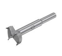 QUARKZMAN 27 mm Forstner Perceuse Bits x 1 Pièce Tungstène Carbure Bois Trou Scie Tarière Ouvre-porte pour Meuble Plastique Porte Charnière, [Gris]