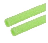 QUARKZMAN 2Pcs 1/3" ID Tuyau D'Isolation En Mousse, Manchons De Tubes En Mousse 0.63" OD Enroulement De Barre De Tube 3.3FT Long - Isolation Thermique Pour Poignée Eau Chaude, Vert
