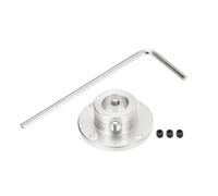 QUARKZMAN 2Pcs 11mm Raccords à Bride pour Coupleur d'Axe d'Arbre pour Moteurs Connecteurs de Couplage à Bride Accessoire Coupleur Modèle Guide avec Mini Clé Hexagonale et Vis de Fixation