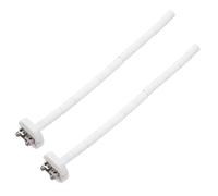 QUARKZMAN 2Pcs 12" Sonde de Thermocouple de Four de Type K en Céramique pour Four à Moufle, Haute Température 0 à 1100°C 3x300mm