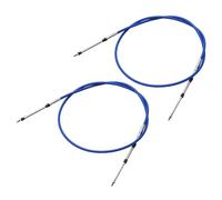 QUARKZMAN 2pcs 6 ft 1,8 Mètre 71pouce Accélérateur Changement Vitesse Télécommande Commande Boîtier Câble