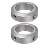 QUARKZMAN 2pcs Bague de Réglage Bague Arrêt d'axe Butée Arbre Collier 25mm Alésage Aluminium Alliage, 38mm OD, 12mm Largeur pour Roue Brouette Pont, Boîte Vitesses, CNC, Anodisation