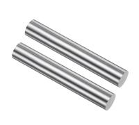 QUARKZMAN 2Pcs Barres Rondes en Acier 11mm x 60mm en Acier Rapide (HSS) | pour Tour à Métaux, pour Arbres Engrenages Perceuses Machines à Aléser Tournage Bricolage Miniature