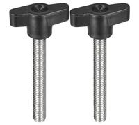 QUARKZMAN 2Pcs Bouton de Serrage à Vis, M8 x 60mm, en Acier Inoxydable 304, Poignée en Forme de T Pour Un Remplacement Rapide Du Bouton de Serrage à Visser à La Main