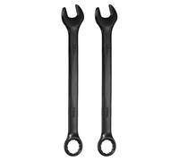 QUARKZMAN 2Pcs Clé Combinée Métrique 17mm 12 Points Et Double Extrémité Outils Pour Maison Automobile Mécanique Réparation DIY, Noir