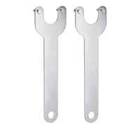 QUARKZMAN 2Pcs Clés à Molette 30mm Centre 2mm Épaisseur Écrou de Blocage | pour Meuleuse d'Angle e Remplacement, en Métal, Spanner