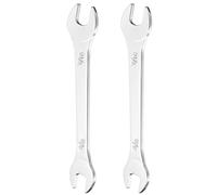 QUARKZMAN 2pcs Clés À Ouverture Fine SAE 3/8x7/16 Pouces Outil Fin | Pour Réparation Dans Espaces Restreints