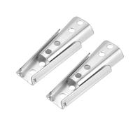 QUARKZMAN 2Pcs Connecteurs De Canapé Sectionnel, Connecteurs De Meubles Pièces De Lit Attache D'Interverrouillage pour Empêcher Les Canapés De Glisser (90mm, Argenté)