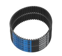 QUARKZMAN 2Pcs Courroie de Synchronisation en Caoutchouc Htd-5M, 64 Dents, Longueur de Pas de 320mm x Largeur de 20mm x Hauteur de 3,6mm, Courroie de Synchronisation à Boucle Fermée