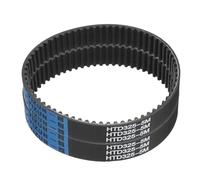 QUARKZMAN 2Pcs Courroie de Synchronisation en Caoutchouc Htd-5M, 65 Dents, Longueur de Pas de 325 mm x Largeur de 20 mm x Hauteur de 3,6 mm, Courroie de Synchronisation à Boucle Fermée