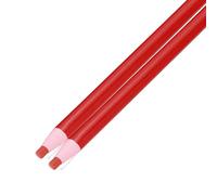 QUARKZMAN 2PCS Crayons Gras À Pelure, Marqueurs De Couleur Chine Pour Verre Métal Plastique Papier, Crayons De Cire Sans Aiguisage Pour Colorier Dessiner Marquer, Rouge