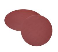 QUARKZMAN 2pcs Disques À Poncer 12 Pouces PSA, 100 Grains Oxyde D'aluminium Auto-Adhésifs Dos Collant, Papiers À Poncer Ronds Sans Trou Pour Sèche/Humide, Pour Poncer Peinture Auto Voiture