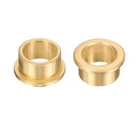 QUARKZMAN 2pcs Douille à Bride, Coussinet à Bride en Bronze Fritté, Douille à Collerette Auto-Lubrifiant 20x26x16mm (Alésage x OD x Longueur) pour Appareil Électrique Électroménager Machine