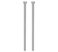 QUARKZMAN 2Pcs Éjecteur Droit 5/32" Dia 100mm (3.9") Long GCR15 Pointe Ronde Poinçons Acier Éjecteur Pour Fabrication Matrice Maintenance Mécanique