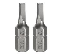 QUARKZMAN 2Pcs Embout Tournevis Magnétique Triangle TA26 Tige Hexagonale 1/4" Longueur 2" (50mm) Embout Tournevis Magnétique Acier S2 Grade Industriel Embout Perceuse Tête Triangle