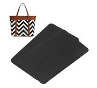 QUARKZMAN 2pcs Forme-Base en Feutre, 11.42x7.09 Insert pour Fond De Sac Forme-Base en Feutre Doublure pour Sac À Main Tote Bag Backpack, Gris Foncé