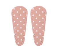 QUARKZMAN 2Pcs Gaine Pour Ciseaux, 2.6" x 1" Protection Pour Ciseaux PU Cuir Portable Poches De Rangement Pour Outil De esthétique Epilation Sourcils, Rose Clair