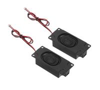 QUARKZMAN 2Pcs Haut-Parleur Mini Monobande 3Watt 4Ohm avec Connecteur Fil Terminal St-PH 2.0 Interface Séparée pour Petits Projets Électroniques