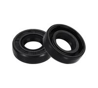 QUARKZMAN 2Pcs Joint D'Étanchéité, 0.5"x1.02"x0.28" TC Caoutchouc Nitrile Double Lèvre Couverture Arbre Joint D'Huile 12.7 x 26 x 7mm Avec Ressort Pour Mécanique Automobile Roulement Arbre,