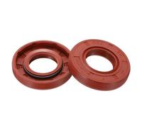 QUARKZMAN 2pcs Joint d'huile TC 20x40x7mm Caoutchouc FKM | Joint d'étanchéité métrique haute pression avec ressort, Double Lèvre, pour moteurs automobiles, pompes à eau, embrayage