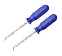 QUARKZMAN 2Pcs O-Ring 135 Degre attaches, 140mm Joint D'huile Gasket Tournevis De Precision Extracteur Outil De Retrait Pour Enlever Tuyaux Et Joints Outils De Maintenance Electronique, Bleu