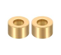 QUARKZMAN 2pcs Palier à Coussinet en Bronze Fritté, Coussinet à Manchon Douilles à Roulement Auto-Lubrifiant pour Équipement Électrique Appareil Machine, 8x16x10mm (Alésage x OD x Hauteur)