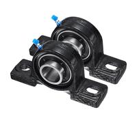 QUARKZMAN 2pcs Paliers de Battement Montés UCP206, Palier à Semelle Alésage 30mm Auto-Alignant en Fonte pour Bride Roulement à Bille de Bloc Roue de Brouette Machine à Rouler Imprimante 3D