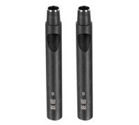 QUARKZMAN 2Pcs Poinçon Rond en Cuir, Poinçon de Trou Creux de 8mm en Acier au Carbone Outil de Découpe de Trou Circulaire pour Ceinture/Artisanat du Cuir DIY
