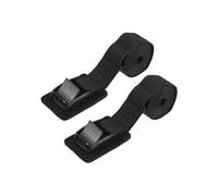 QUARKZMAN- 2pcs Sangle d'arrimage pour voiture, capacité de charge de 400kg, 8,2pix1pouce Noir