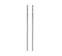 QUARKZMAN 2pcs Solide Carbure Perceuse Morceau 0.95mm C3/K10 Tungstène Carbide Precision Mini Micro Droit Tige Torsion Perceuse Embout pour Inox Acier Métal Plastique Bois