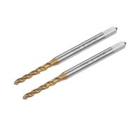 QUARKZMAN 2pcs Spirale Flûte Filetage Tarauds Métrique M2 x 0,4 H2