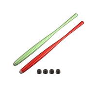 QUARKZMAN 2pcs Stylet Stylos pour Tactile Écrans Slim Universel Capacitif Stylet Stylo pour Tous Capacitif Tactile Écran Appareil avec 4 Fiber Fine Pointes, Rouge Vert