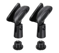 QUARKZMAN 2Pcs Supports Micro Adustables Pour Microphones Flexibles Adaptateur Pour Microphone Sans Fil Pour Microphones Main Avec Adaptateur Vis Mâle 5/8" À Femelle 3/8"