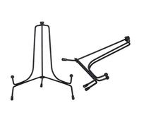 QUARKZMAN 2Pcs Supports Pour Plateau 7 Pouces Pour Affichage, Support Métallique Pour Table, Porte-Cadres Décoratifs Pour Cartes, Images, Livres, Objets De Collection, Noir