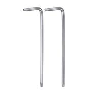 QUARKZMAN 2pcs T25 Altérer Proof Torx Étoile Clé Morceau Arracher L Forme 4.33" Long Bras Haut Carbone Acier Main Outil pour Automobile/Quotidien Réparations