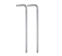 QUARKZMAN 2pcs T30 Altérer Proof Torx Étoile Clé Morceau Arracher L Forme 5.31" Long Bras Haut Carbone Acier Main Outil pour Automobile/Quotidien Réparations