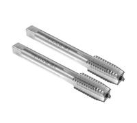 QUARKZMAN 2Pcs Taraud À Main Plug 7/16"-14 UNC 2B Filetage À Gauche Style Plug Tarauds À Canal Droit Outil De Filetage En Acier Rapide HSS6542